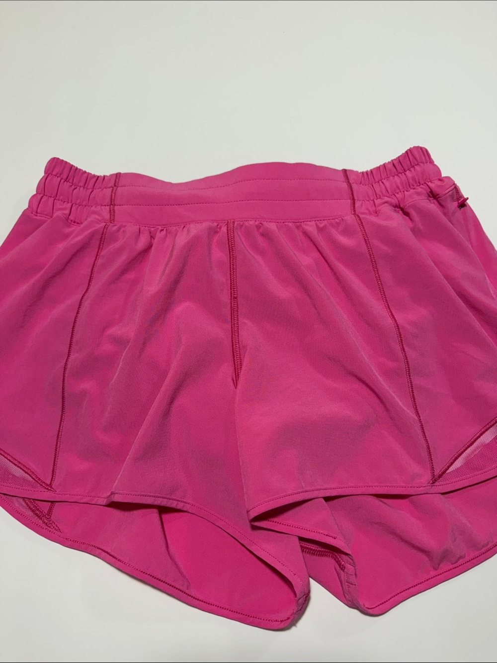 lululemon athletica Bright Hot Pink Run Shorts 8 - Picture 4 of 13